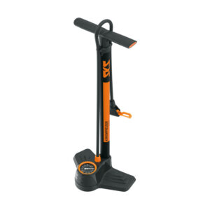 SKS Airkompressor Compact 10.0 fodpumpe 600mm av/rv/dv 10 bar psi sort/orange