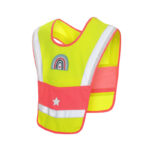 heyReflect Kids kappe 92-116 (S) m. led & refleks gul/pink