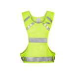 heyReflect Adult sports vest (M) m. led & refleks gul