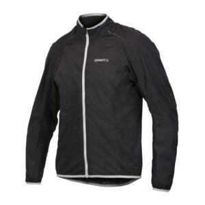 Regnjakke, Craft AB Light Rain Jacket, Sort Men L