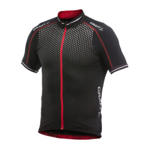 Reflekstrøje, Craft PB Glow Jersey, Sort/Rød Men S