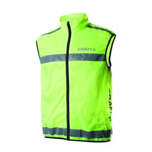 Sikkerhedsvest, Craft, Active Run Safety Vest, Neon L