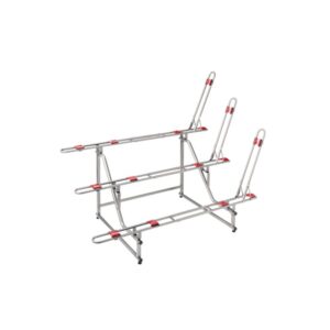 Udstillingsstativ Minoura EBS-3 stål, trappe til 3 cykler