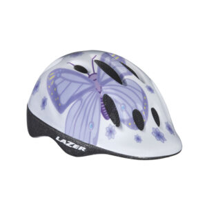 Hjelm Lazer Max Purple Butterfly 49-55cm - kids