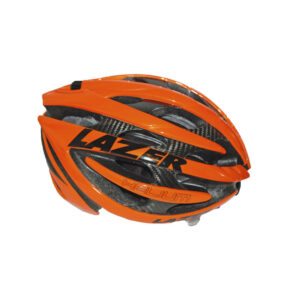 Hjelm Lazer Helium Flash Orange 51-53cm inkl. aeroshell - road