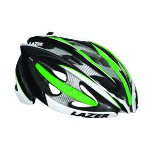 Hjelm Lazer Helium Black Green 51-53cm - road