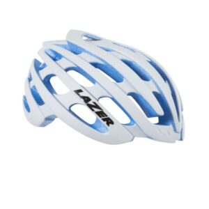 Hjelm Lazer Z1 White Blue EPS (L) 58-61cm - Road