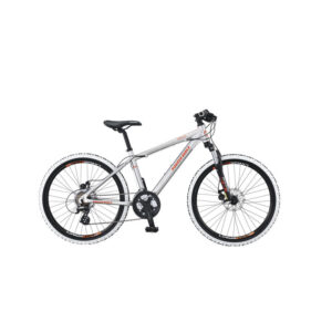 Nishiki Reno MTB 24in 21sp Mat Silver/Warm grey, susp.gaf.