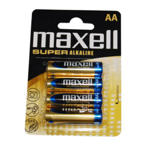 Maxell batteri AA/LR06 alkaline S (4 stk)