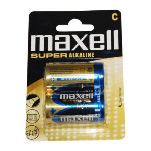 Maxell batteri LR14 alkaline S (2 stk)