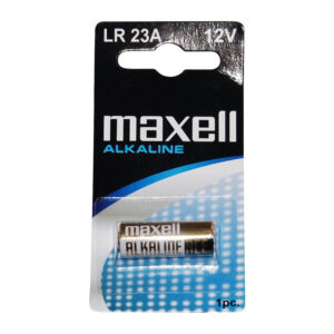 Maxell batteri LR23A 12v alkaline til fjernbetjening