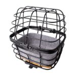 AtranVelo Duo alu overdel til kurv (hund) sort 44x36x26cm