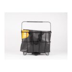 AtranVelo Grocery kurv AVS alu inkl. taske 45x37x29cm sort 40l max 10kg