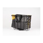 AtranVelo Grocery kurv AVS alu inkl. taske 45x37x29cm sort 40l max 10kg