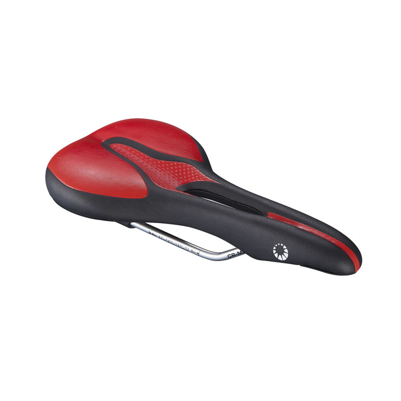 Sadel Bike Attitude Sport GSS Stel med affjedring Sort/Rød Sadel Bike Attitude Sport GSS Stel med affjedring Sort/Rød