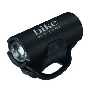 Forlygte Bike Attitude M/Holder 1Watt LED Genopladelig