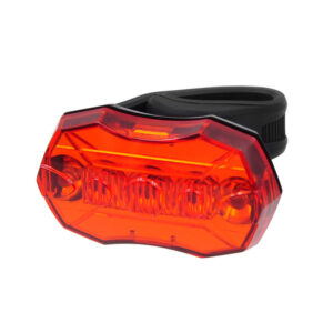 Bike Attitude baglygte 5 x LED Ø22,2-31,8mm inkl. 2xAAA