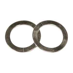 Skive Ø19,8/14,7 x 1mm mellem pedalarm & pedal (2 stk)