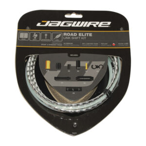 Gearkabelsæt Jagwire Road Elite Link Shift Kit Sølv med Teflon wire