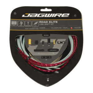 Gearkabelsæt Jagwire Road Elite Link Shift Kit Rød med Teflon wire