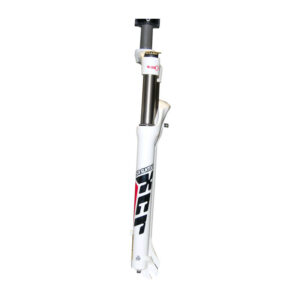 Forgaffel Suntour XCR 700/29in suspension T:100mm remote lockout white