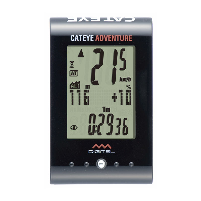 Computer Cateye Adventure trådløs CC-AT200W Med Højdemåler Computer Cateye Adventure trådløs CC-AT200W Med Højdemåler