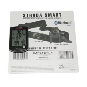 Computer Cateye Strada Smart Bluet. m/ trådl. hastig/kad/puls sensor CC-RD500B