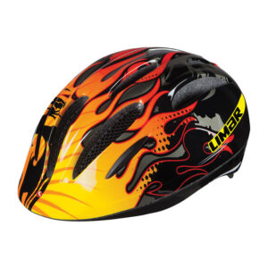 Hjelm Limar 242 dragon flame S (46-51 cm) - kids - 195g