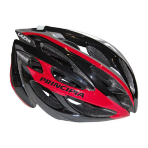 Hjelm Principia O2 Black Red 53-61 cm - road