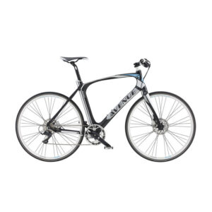 Avenue Airbase Comfort Herre Sora 9sp Hydr. disc 19in Matt black m. white/blue