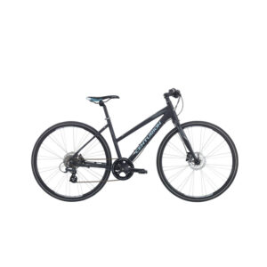 Centurion Basic Fitness Dame 8sp Hydr. disc 17.5in Mat sort m. lys blå