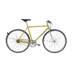 Centurion Helium Herre 7 gear fodbremse 56cm gul/sølv