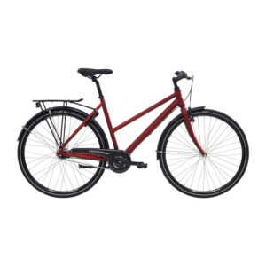 Centurion Le Mans Dame 7 gear fodbremse 19in mat rød/blank rød