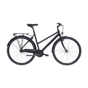 Centurion Challenger Dame 7 gear fodbremse dynamo 19in matsort/blank sort