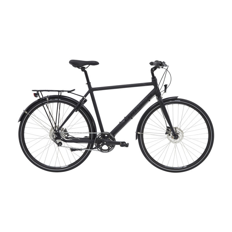 Centurion Invincible Herre 7 gear hydr. disc lygte for og bag 22in matsort/mørk Centurion Invincible Herre 7 gear hydr. disc lygte for og bag 22in matsort/mørk