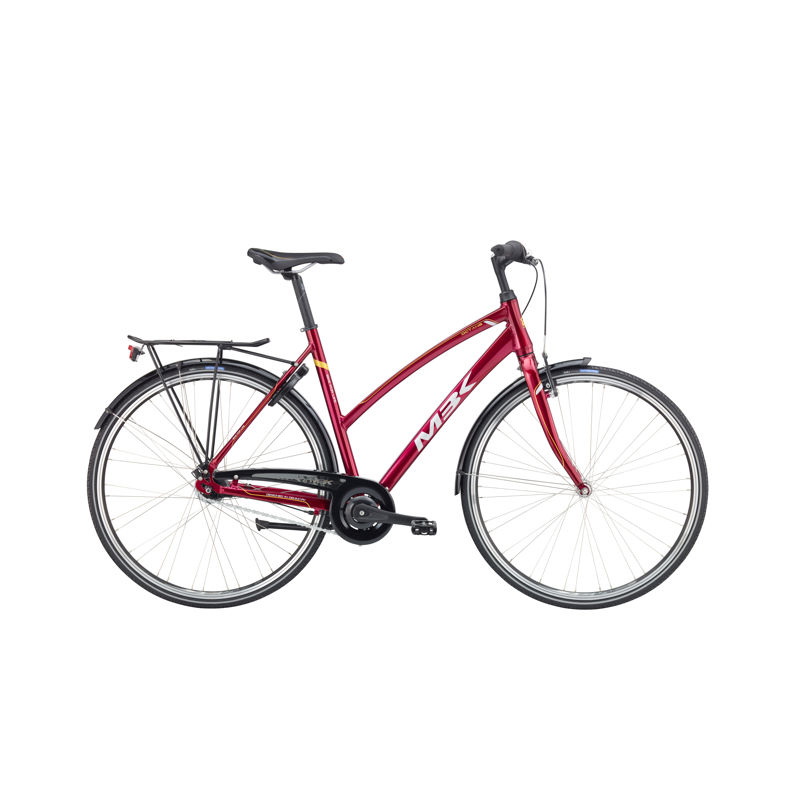 MBK Octane Plus Lady 56 cm Nexus 7g Coaster Red/Gold MBK Octane Plus Lady 56 cm Nexus 7g Coaster Red/Gold