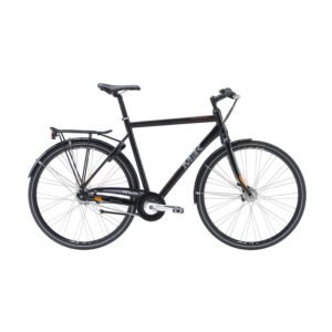 MBK Octane Herre Nexus 7g RB 55cm Matsort m. grå/orange