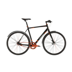 MBK Concept 6SIX Herre Nexus 7g RB 58cm Matsort m. orange/sølv