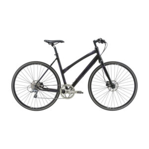 MBK Airborn Dame Claris 8sp Hydr. Disc 56cm Sort m. lilla/mørk lilla