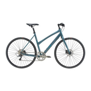 MBK Airborn 1 Dame Claris 8g udv. Hydr.disc 53cm Blank petrol. m. sølvblå/petrol