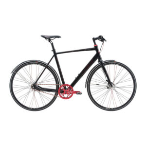 MBK Concept 6Six Herre Nexus 7g RB 55cm Blank sort m. rød