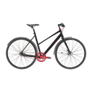 MBK Concept 6Six Dame Nexus 7g RB 53cm Blank sort m. rød