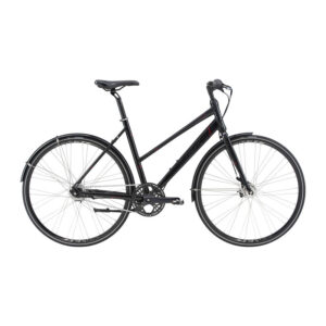 MBK Vitesse 1 Dame Nexus 7g RB 50cm Blank sort m. mørk grå/rød