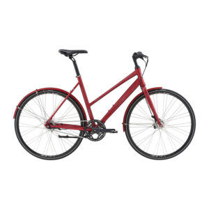 MBK Vitesse 1 Dame Nexus 7g RB 56cm Mat cerise rød m. mørk grå/sølv