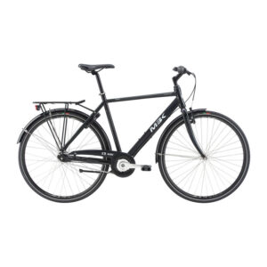 MBK Smogbuster 1 Herre Nexus 7g Fod/V-bremse 55cm Blank sort m. sølv/mørk gråblå
