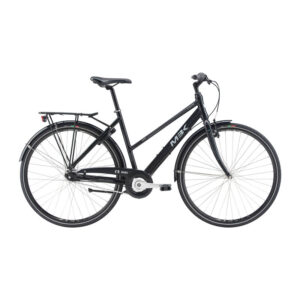 MBK Smogbuster 1 Dame Nexus 7g Fod/V-bremse 56cm Blank sort m. sølv/lys blå