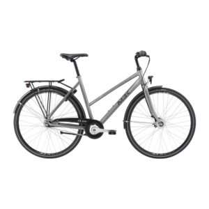 MBK Smogbuster 2 Dame Nexus 7g RB Dyn. forl. 56cm Mat sølv m. sort/rød
