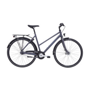 MBK Smogbuster 2 Dame 7 gear fodbremse rulle for og dynamo 56cm mat grå blå/blå