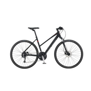 Nishiki Hybrid X Five Lady 19in Shimano 22sp Aliveo Hydr. Disc Br. Black/Red silk