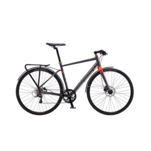 Nishiki Lite Gent 20in Shimano 9sp Sora Hydr. Dark Grey Silk/Orange